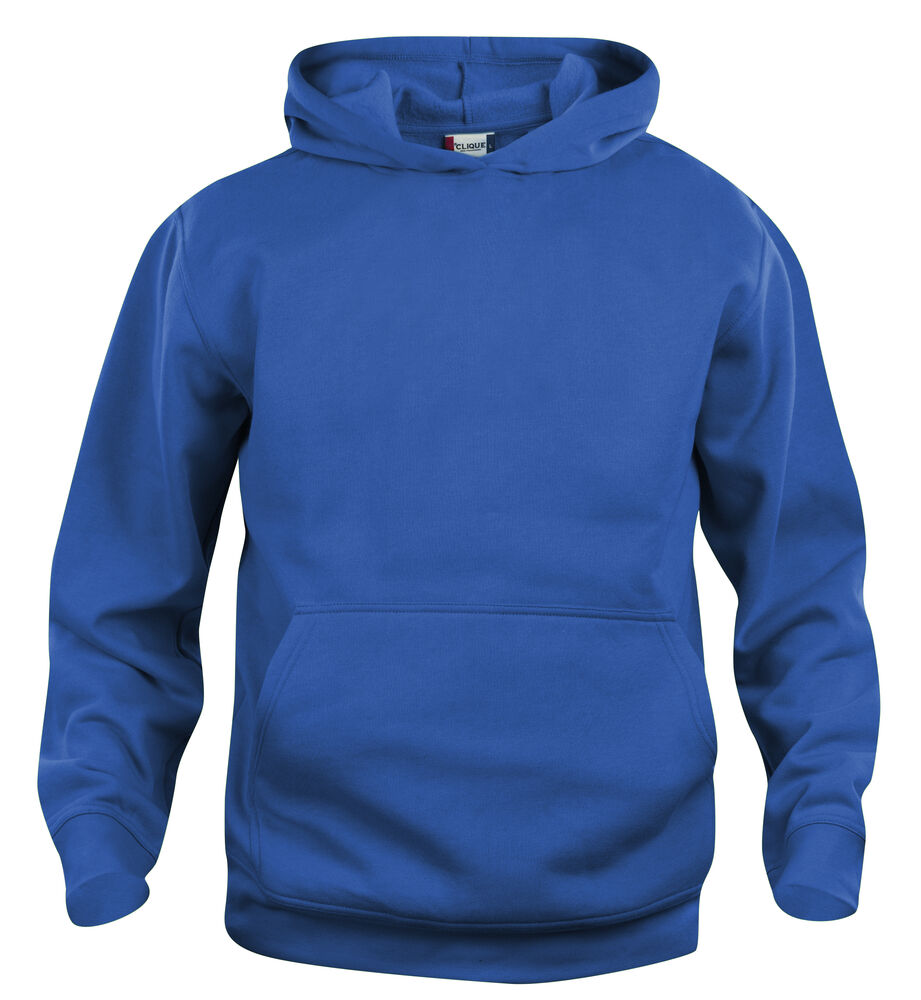 Clique Basic Hoody Junior – Hettegenser til barn – Royalblue (55)