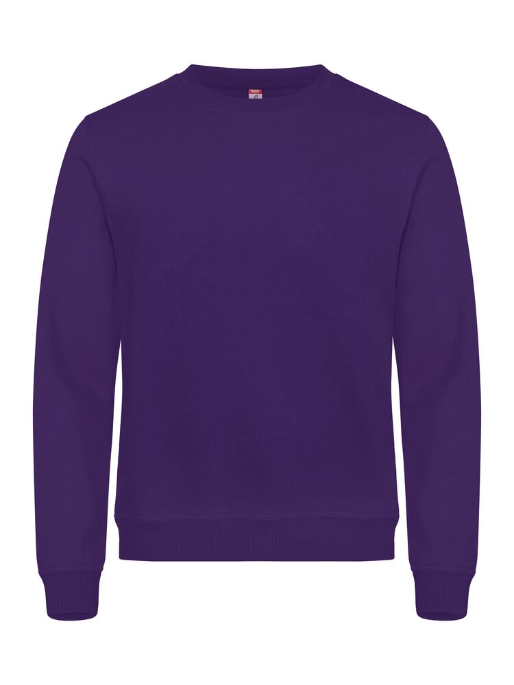 Clique Basic Roundneck – Rundhalset genser – Bright Lilac (44)