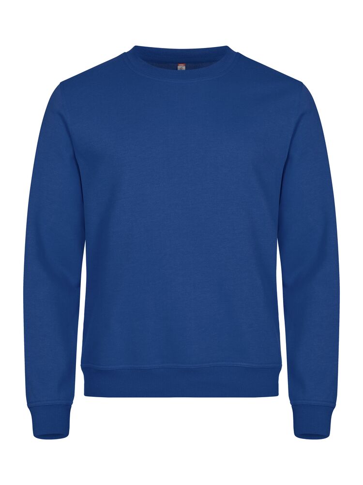 Clique Basic Roundneck – Rundhalset genser – Blue (56)