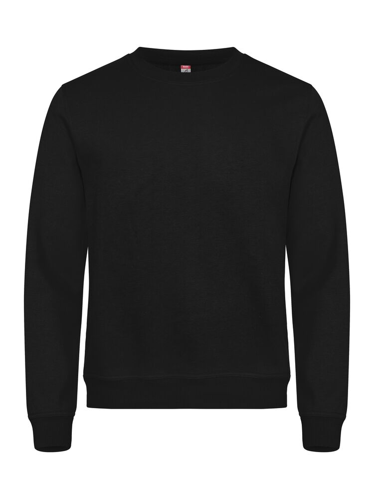 Clique Basic Roundneck – Rundhalset genser – Black (99)
