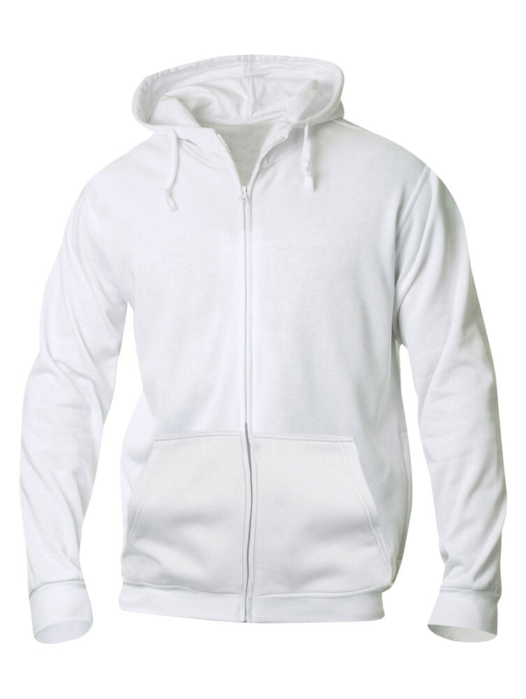 Clique Basic Hoody Full Zip – Hettejakke med eget trykk
