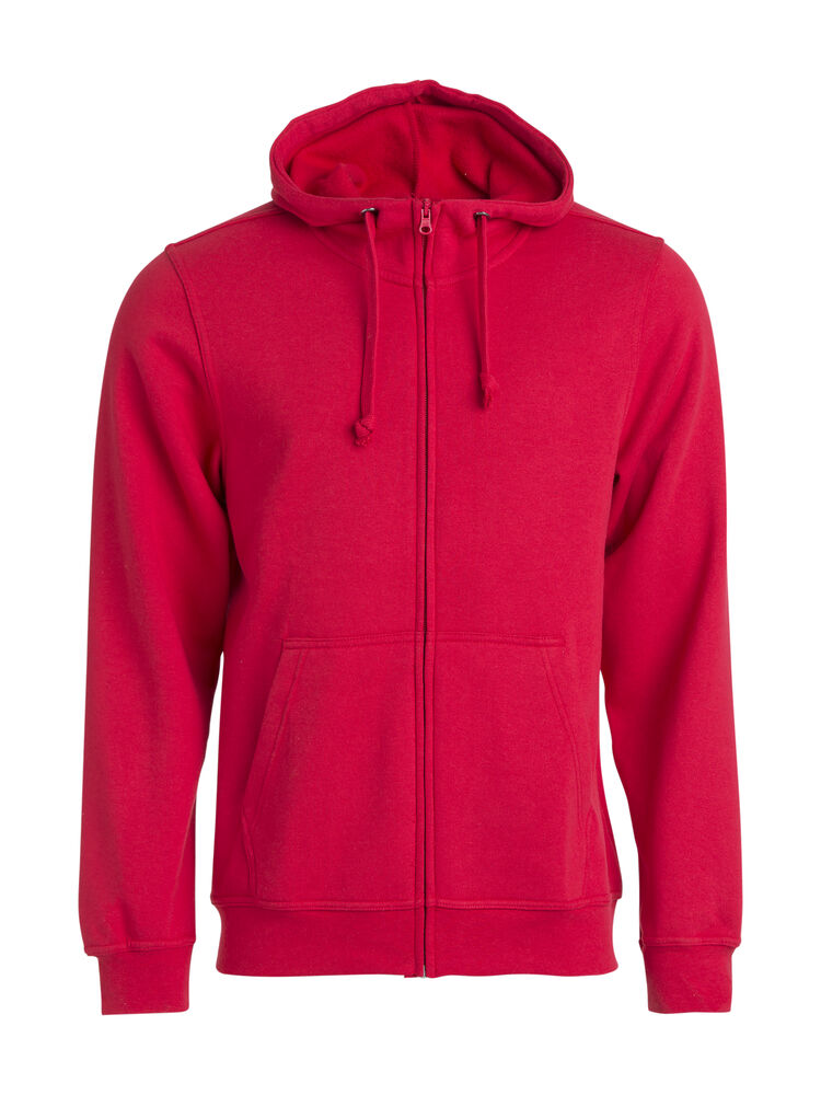 Clique Basic Hoody Full Zip – Hettejakke med eget trykk