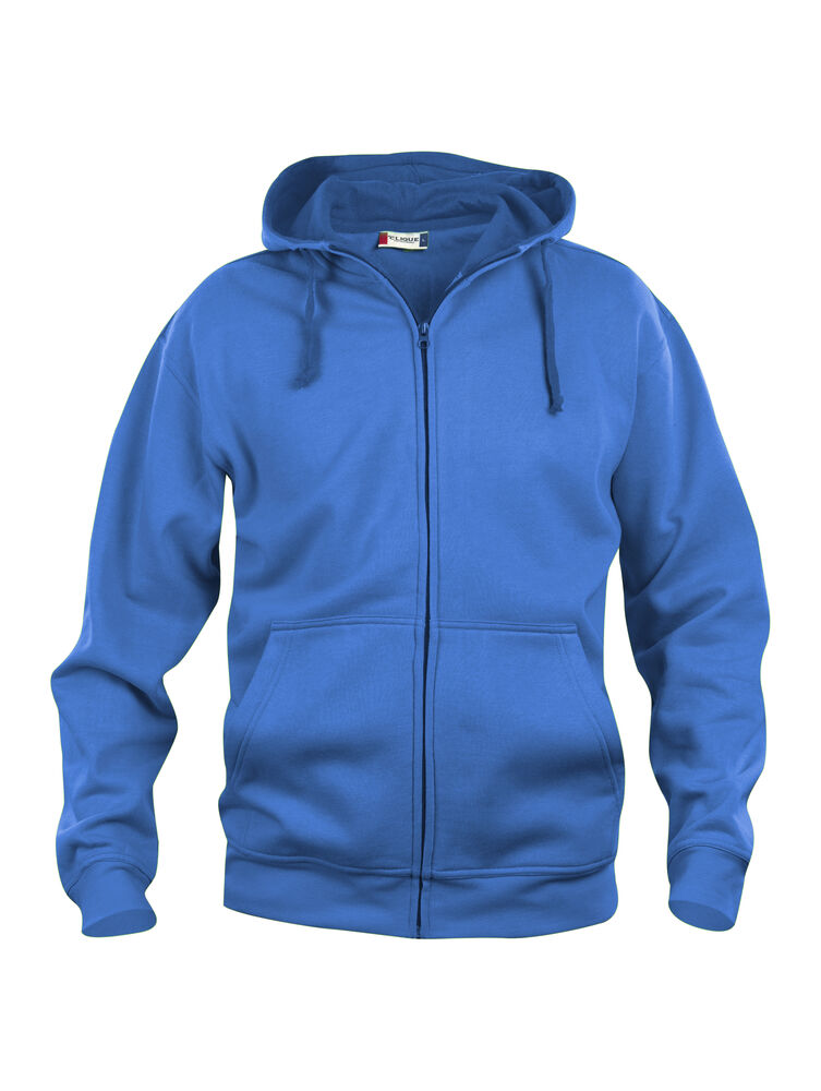 Clique Basic Hoody Full Zip – Hettejakke med eget trykk