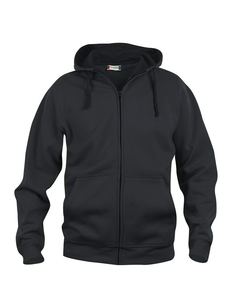 Clique Basic Hoody Full Zip – Hettejakke med eget trykk