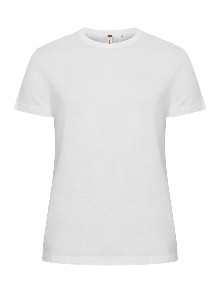 Clique Basic-T Women – T-skjorte til dame – White (00)