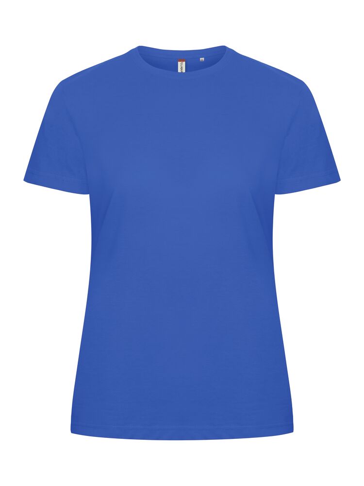 Clique Basic-T Women – T-skjorte til dame – Royal (55)