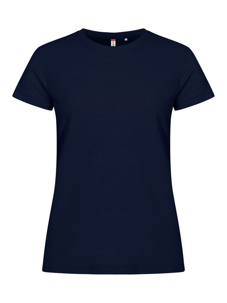 Clique Basic-T Women – T-skjorte til dame – Dark Navy (580)