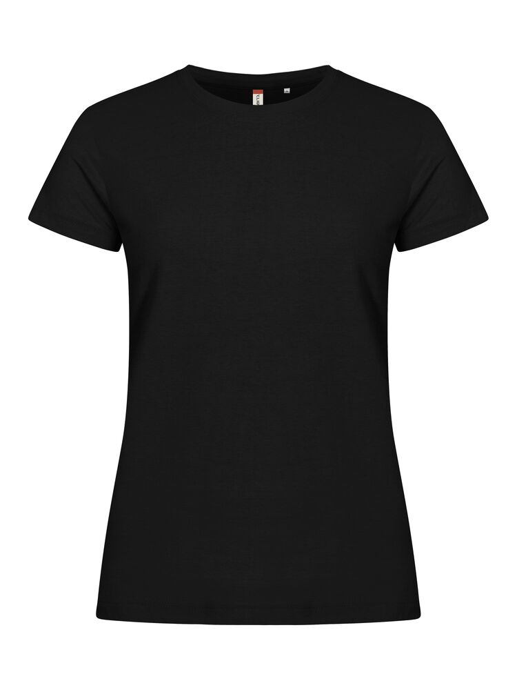 Clique Basic-T Women – T-skjorte til dame – Black (99)