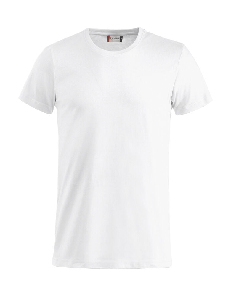 Clique Basic-T Junior – T-skjorte til barn – White (00)