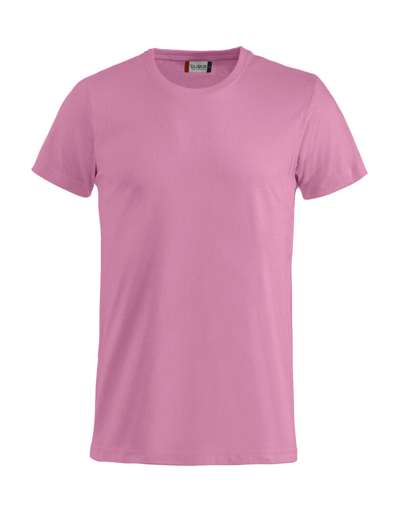 Clique Basic-T Junior – T-skjorte til barn – Bright Pink (250)
