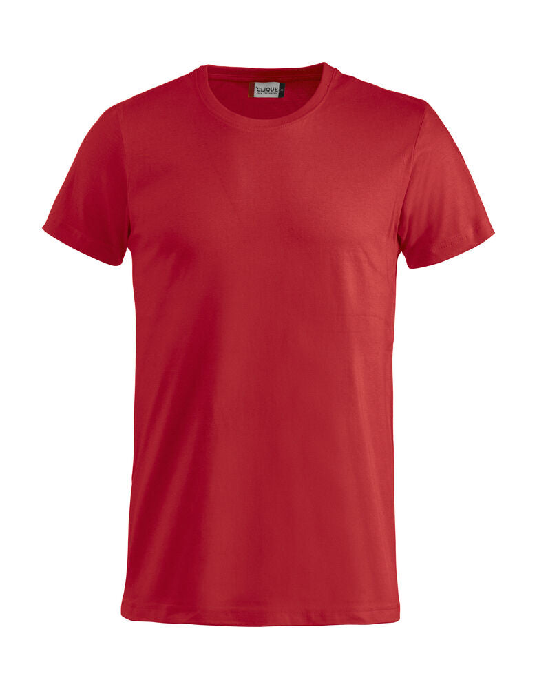 Clique Basic-T Junior – T-skjorte til barn – Red (35)