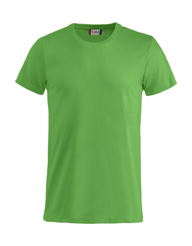 Clique Basic-T Junior – T-skjorte til barn – Apple Green (605)