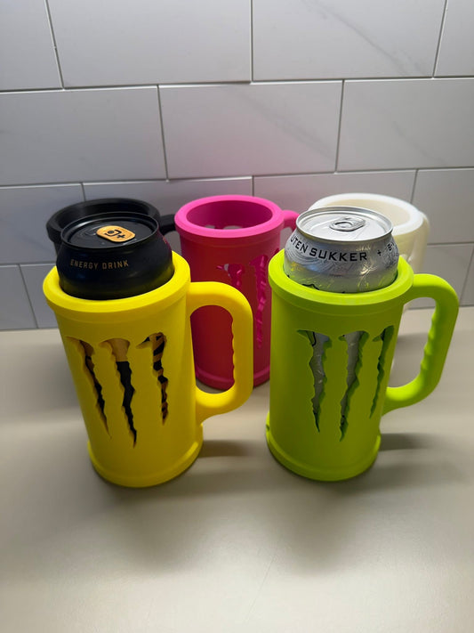 Energidrikk‑holder – 500 ml (Fan‑inspirert design)