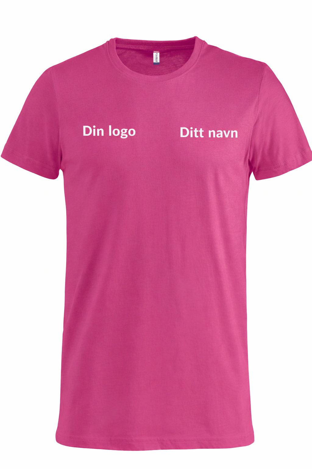 Clique Basic-T – T-skjorte med eget trykk