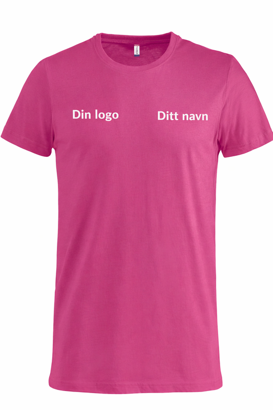 Clique Basic-T – T-skjorte med eget trykk