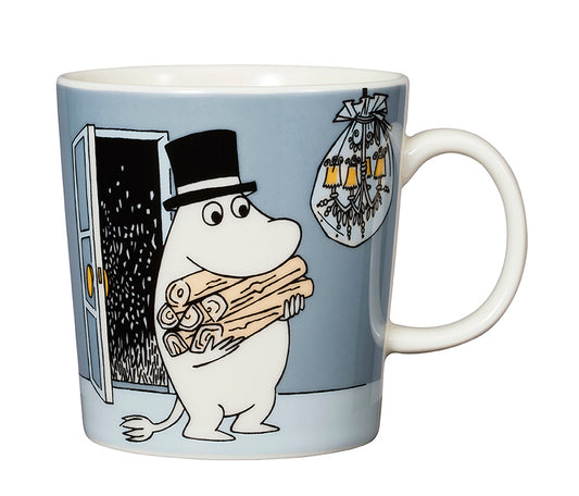 Mummi kopp Mummipappa grå