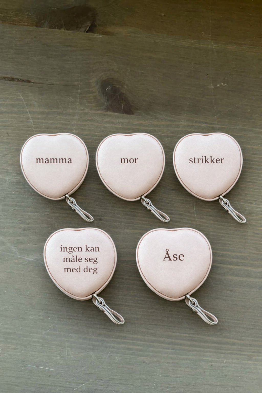 Måleband med valgfri tekst / navn