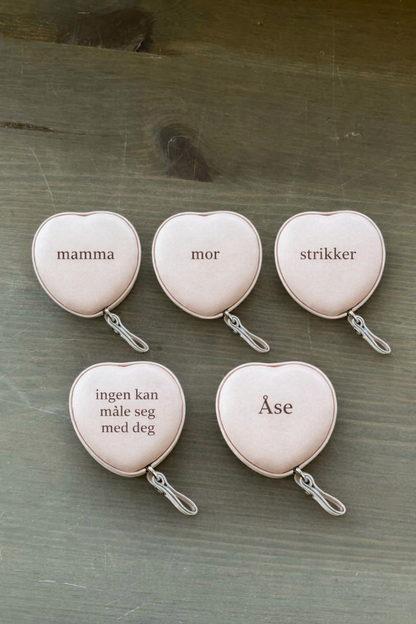 Måleband med valgfri tekst / navn